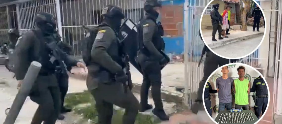 Captura presuntos expendedores Barranquilla