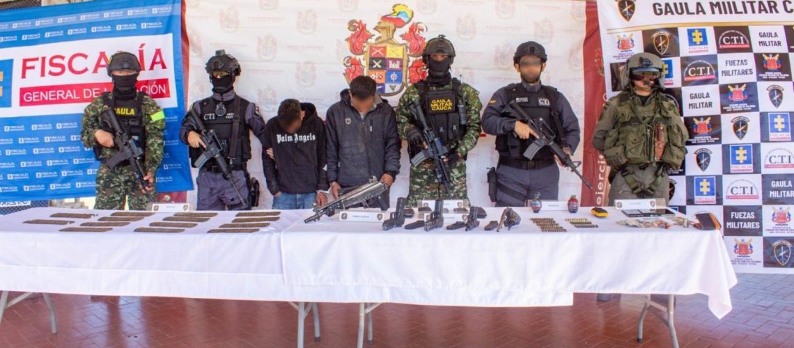 Captura de alias el Flaco, presunto cabecilla del ELN en Cauca