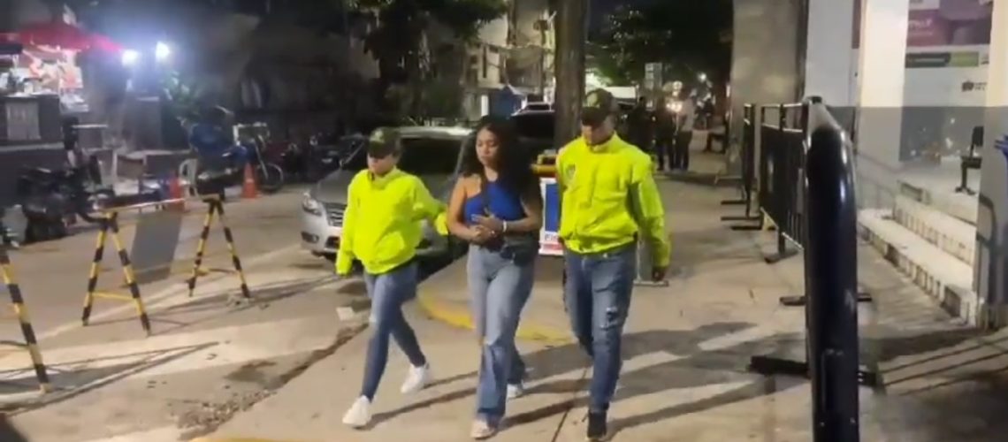 Captura señalada de extorsión La Magdalena