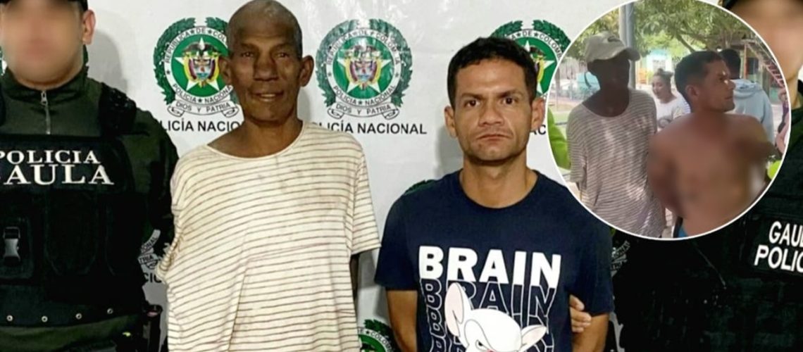 Captura señalados extorsión Siete de Abril