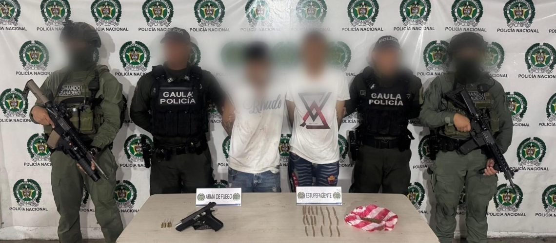 Captura sicarios de los Costeños en Villa Rosario, Barranquilla