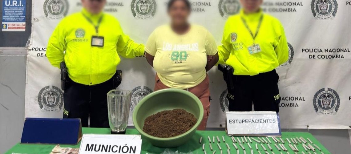 Capturada con droga en Soledad