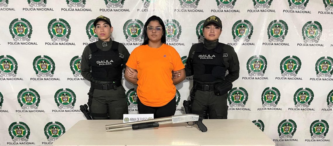 Capturada guardar armas Costeños La Sierrita