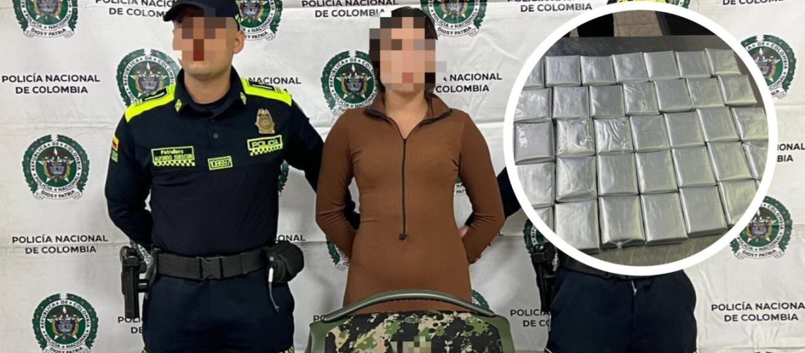 Capturada tráfico estupefacientes Cartagena a Brasil (1)
