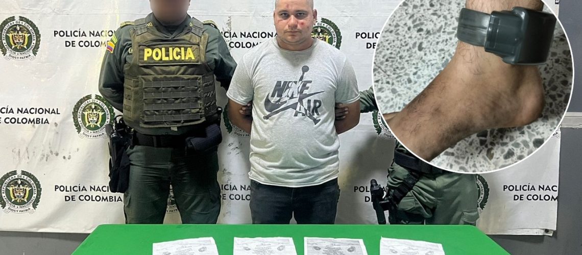 Capturado brazalete presunto exorsionista