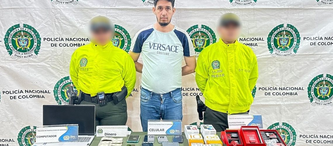 Capturado compra y venta de celulares hurtados