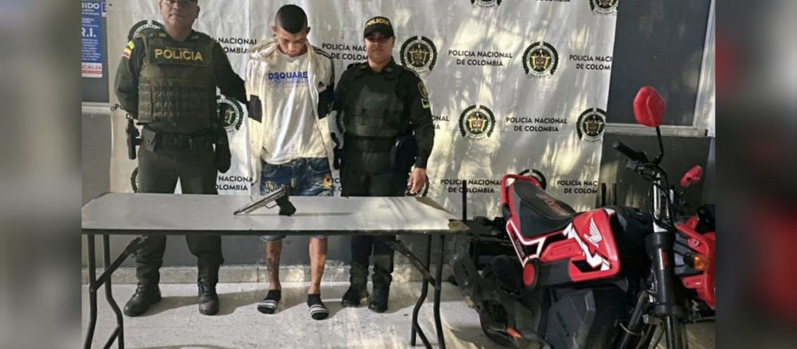 Capturado en Los Continentes por hurto