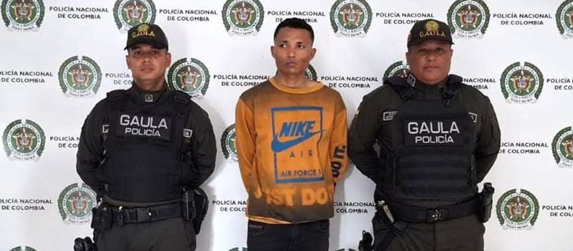 Capturado extorsión Sabanagrande 3