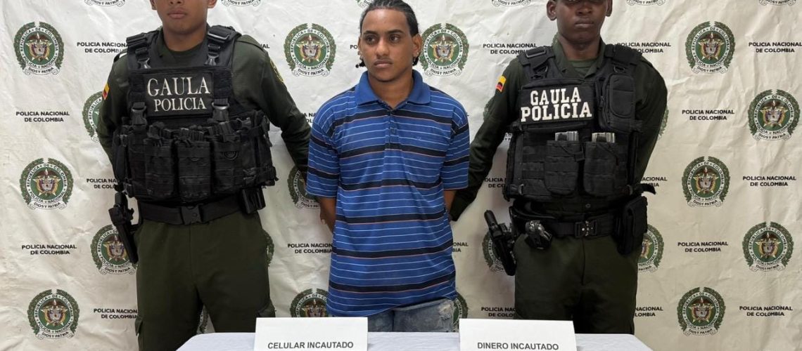 Capturado extorsión expareja Bolívar