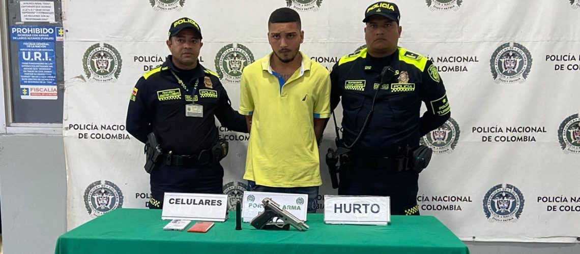 Capturado por hurto Barranquilla