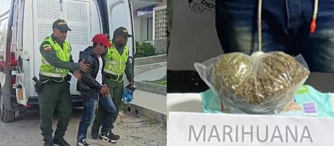 Capturado por porte de estupefacientes