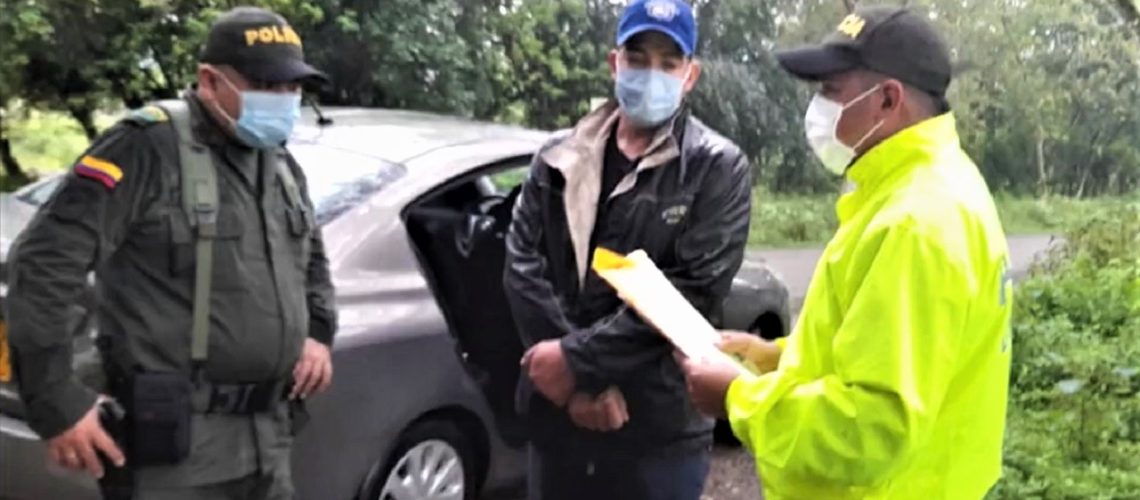 Capturado por tráfico de estupefacientes