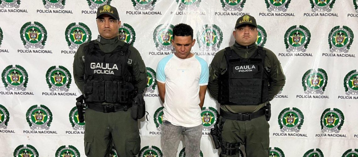 Capturado presunto extorsionista los Costeños Siete de Abril
