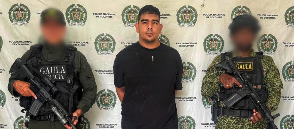 Capturado presunto miembro del Clan del Golfo Bolívar