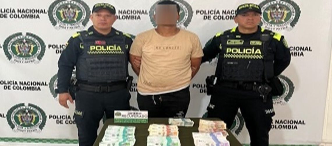 Capturado tras taquillazo Valledupar