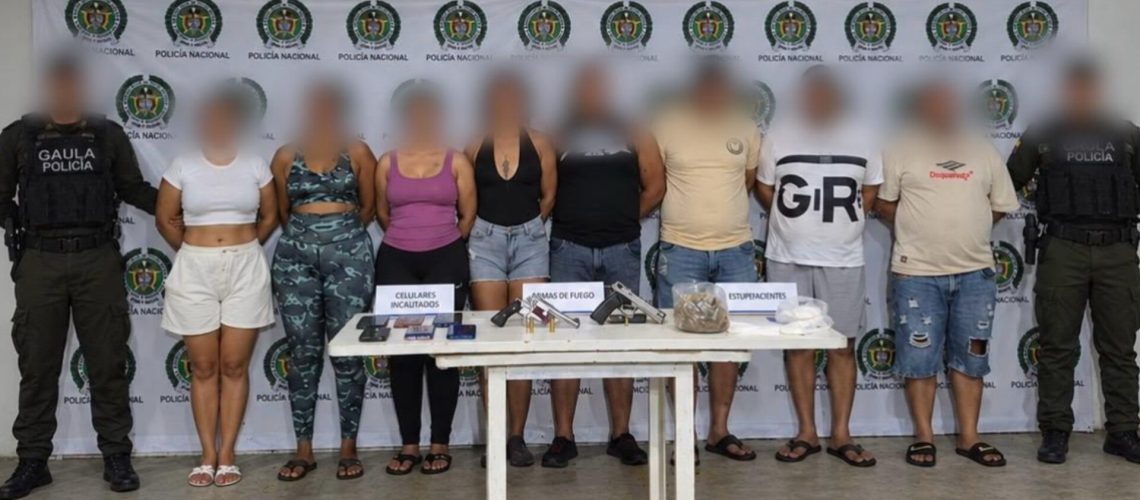 Capturados Clan del Golfo Barranquilla