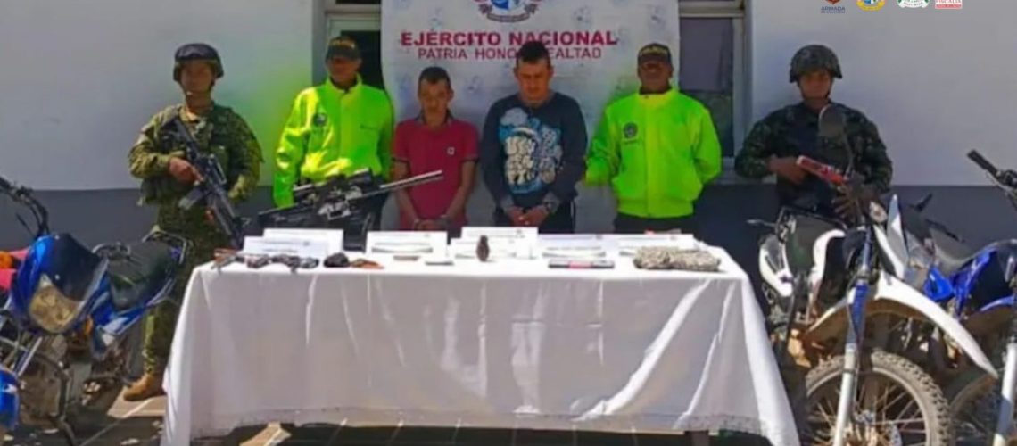 Capturados Clan del Golfo San Martín de Loba