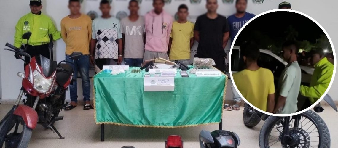 Capturados Palmar y Ponedera los Pepes