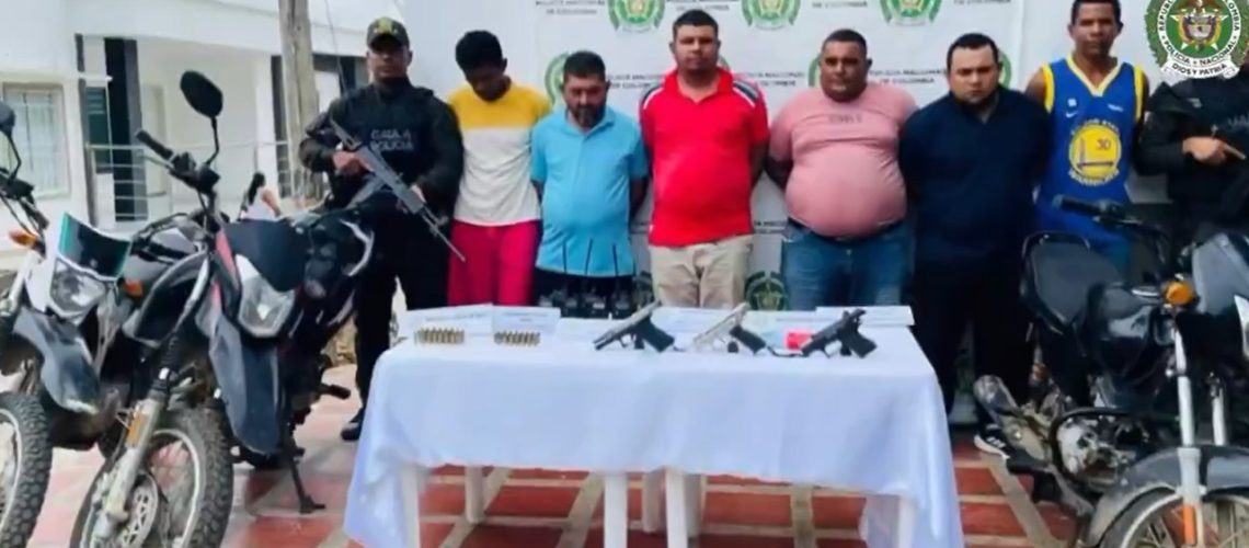 Capturados del Clan del Golfo en Magdalena