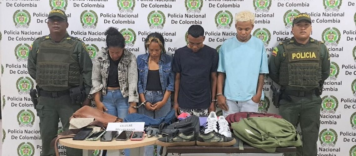 Capturados en flagrancia hurto bus Puerto Colombia DESTACADA