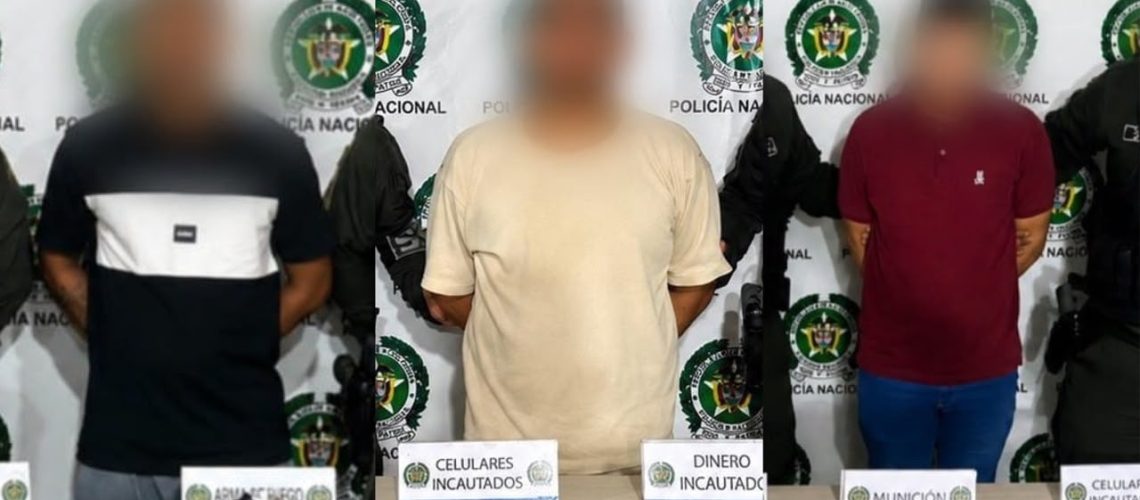 Capturados extorsión Barranquilla y Puerto (3)