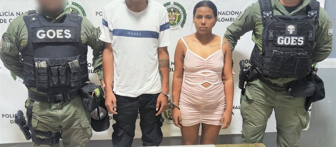 Capturados extorsión Malambo foto