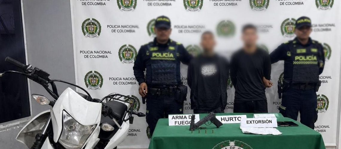 Capturados por extorsión Malambo