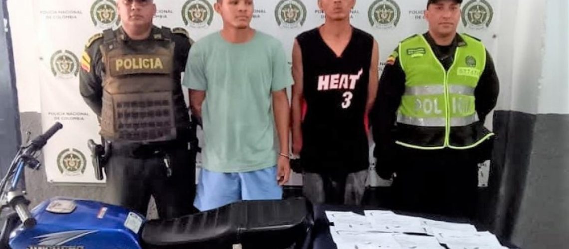 Capturados por extorsión en La Paz