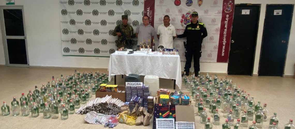 Capturados por fabricación de licor adulterado en Sabanagrande