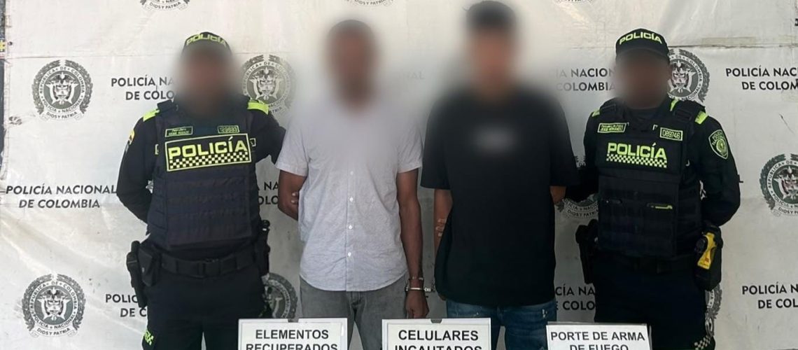 Capturados por la SIJIN cuando atracaban un D1 en Por Fin, Barranquilla