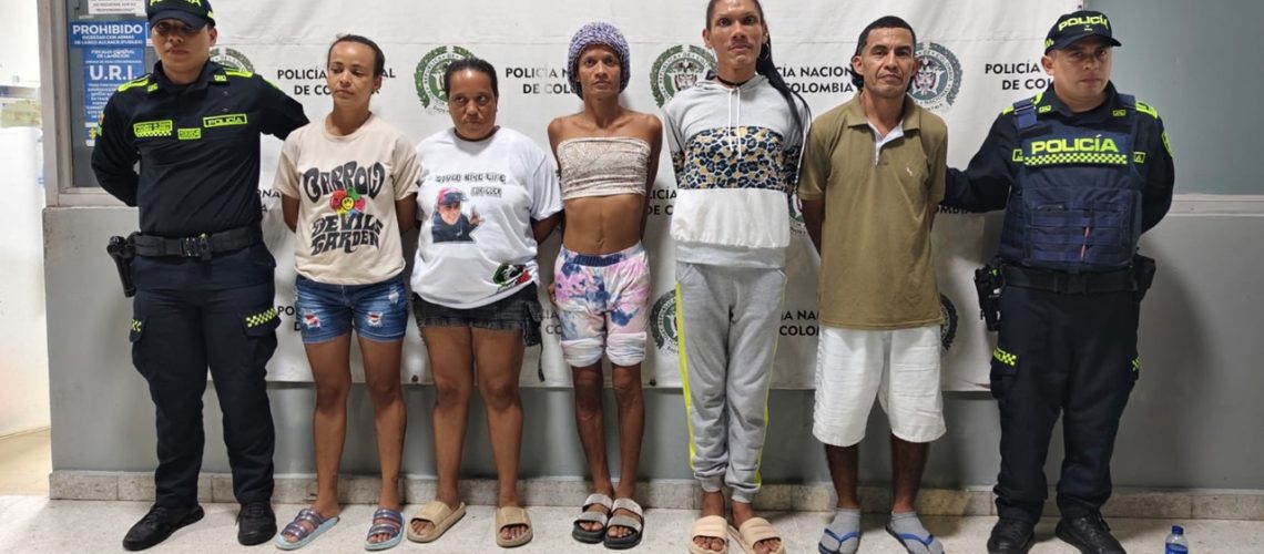 Capturados por tráfico de drogas Barranquilla