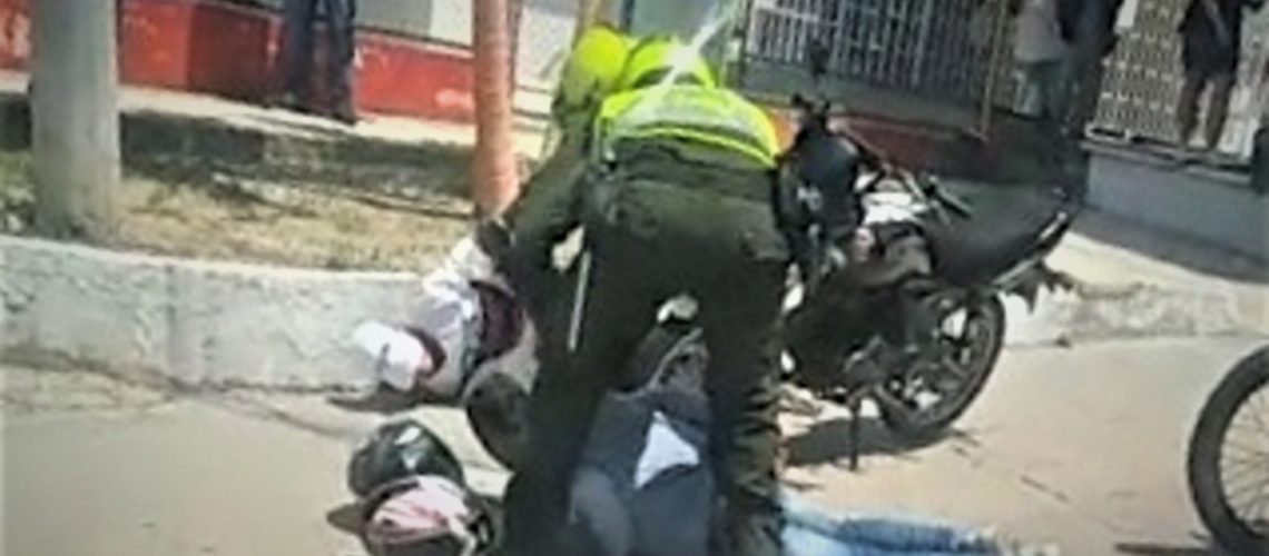 Capturados presuntos atracadores en Las Delicias (2)