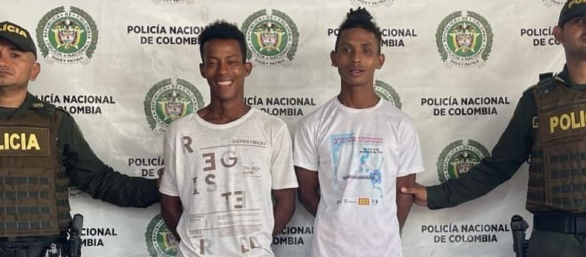 Capturados presuntos expendedores de droga Bolívar (1)