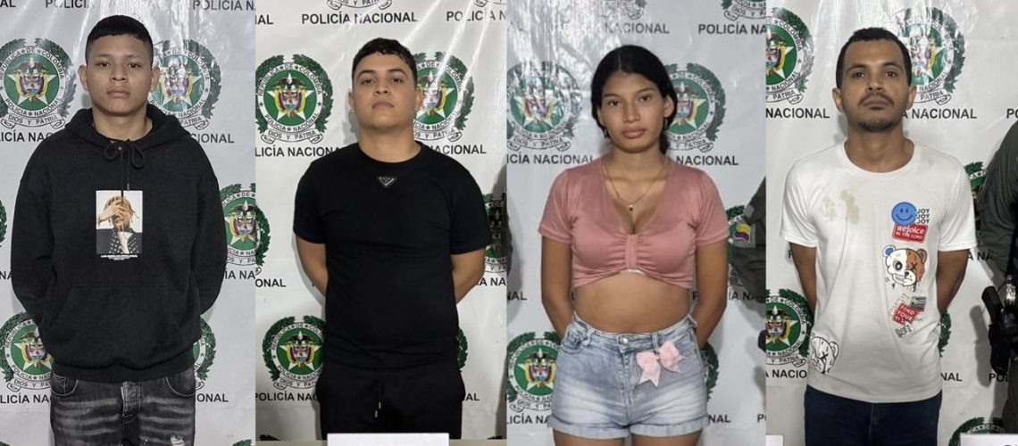 Capturados presuntos extorsionistas Barranquilla Soledad (2)
