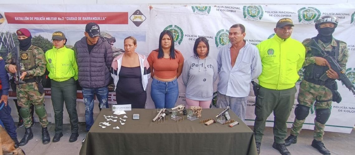 Capturados presuntos miembros de Los Costeños en Villanueva (1)