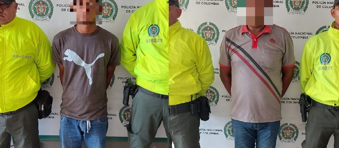 Capturados violencia intrafamiliar