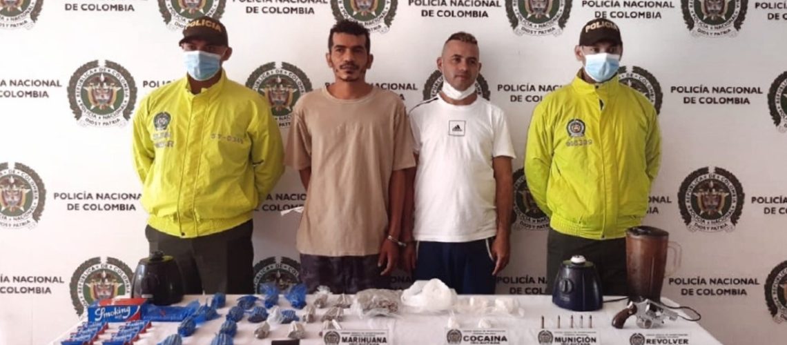 Capturan a dos presuntos miembros de Los Costeños DESTACADA