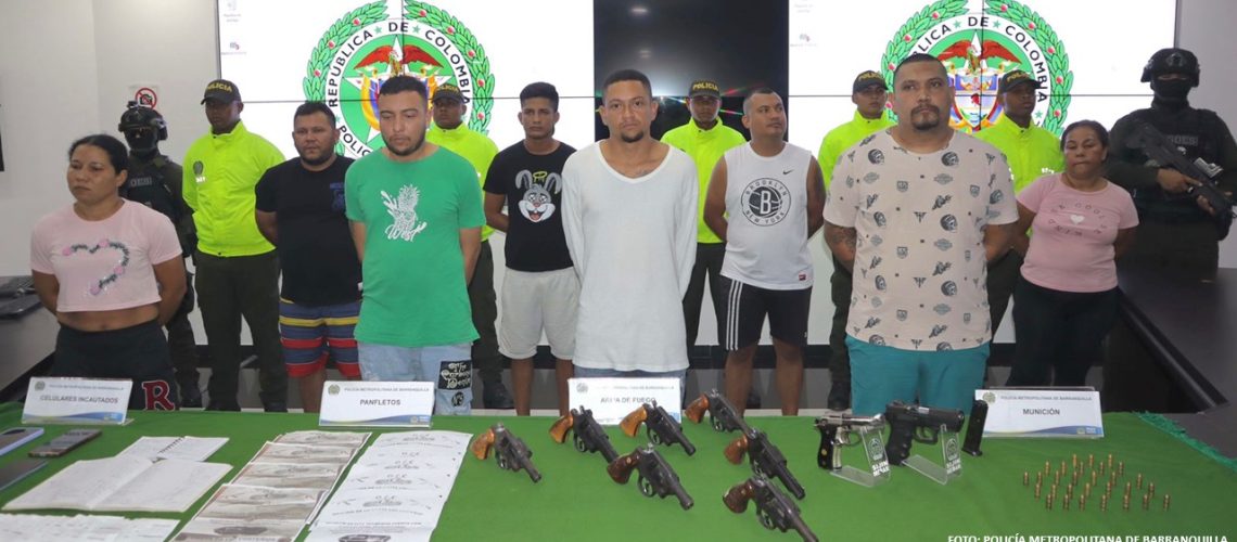 Capturan presuntos miembros Costeños Castor