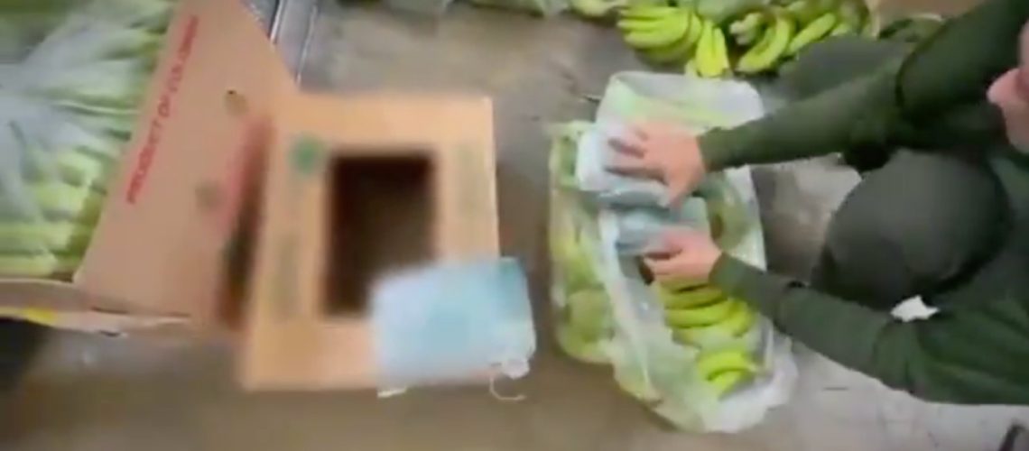 Caragamento de cocaína incautado en Santa Marta