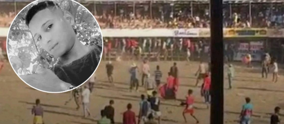 Carlos Andrés Ditta, joven corneado por otro en Usiacurí