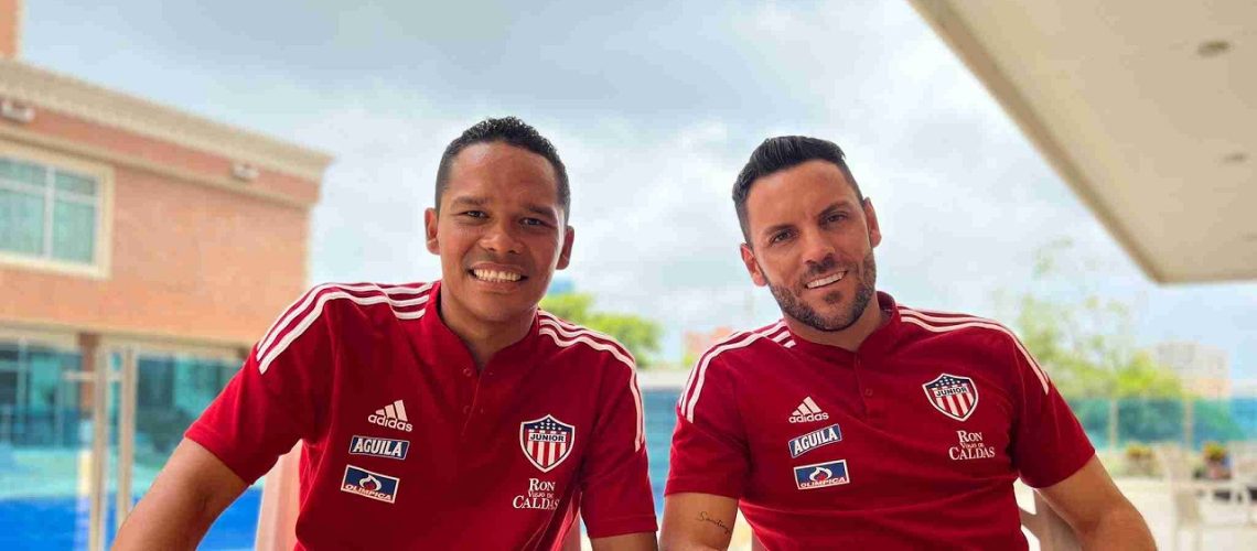 Carlos Bacca y Mario Viera