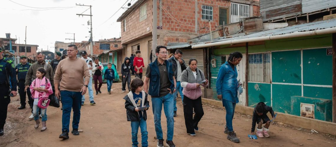 Carlos Caicedo en Altos de Cazucá