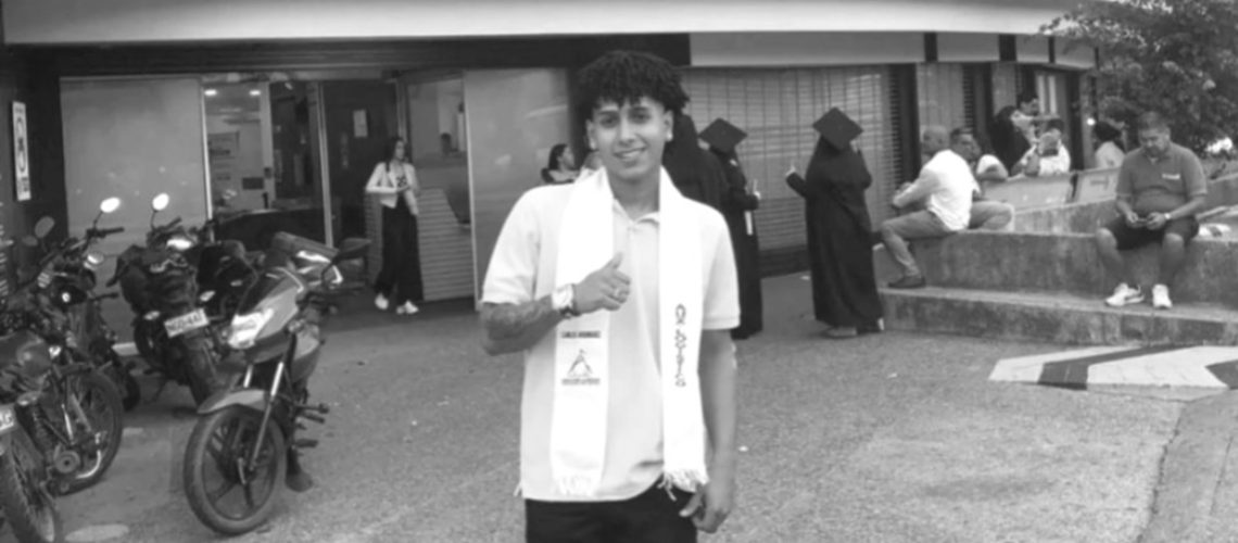 Carlos Rodríguez, joven asesinado en Malambo