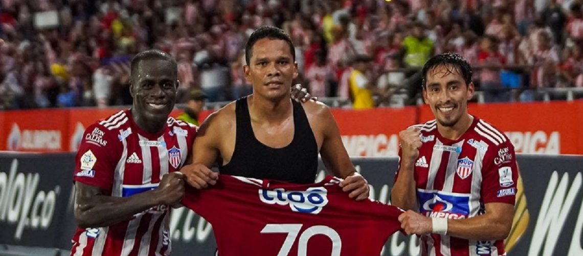 Celebración de Bacca