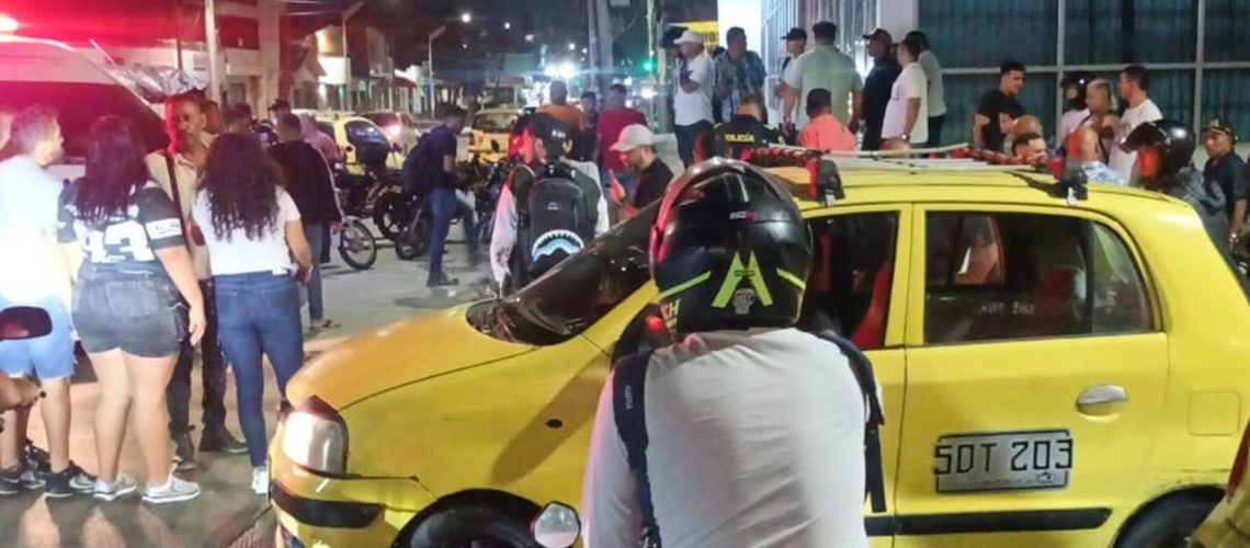 Choque de motos en la Cordialidad con 20