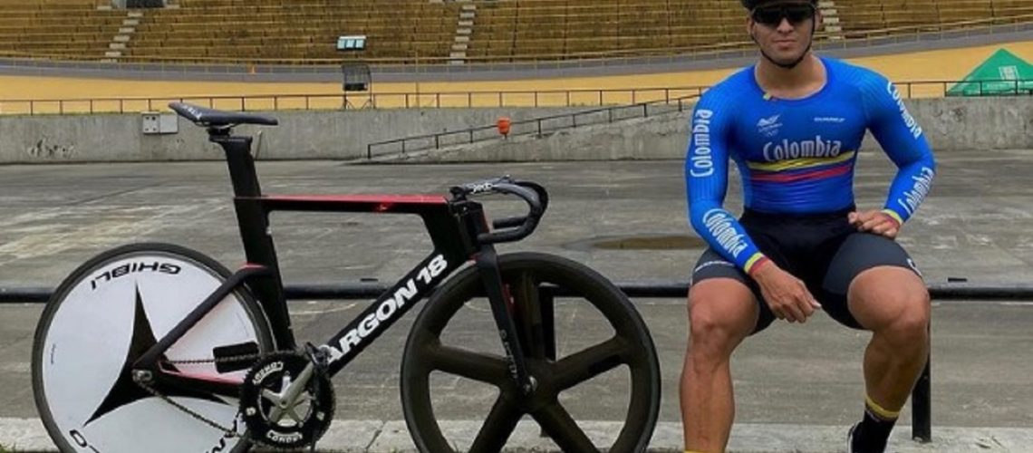 Ciclista quillero Cristian Ortega