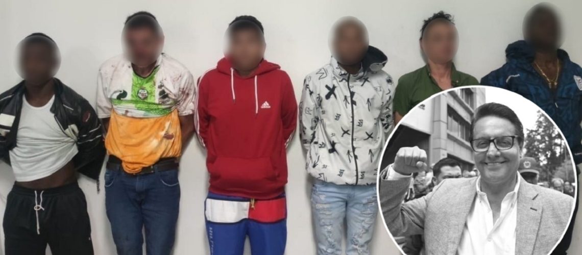 Colombianos capturados Ecuador 1