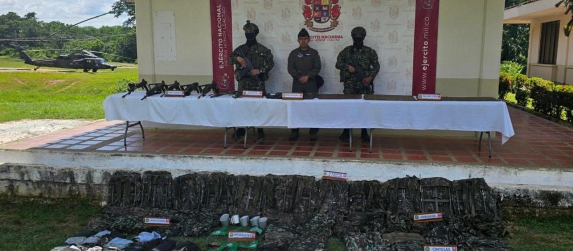 Combates Ejército y Clan del Golfo en Valdivia, Antioquia