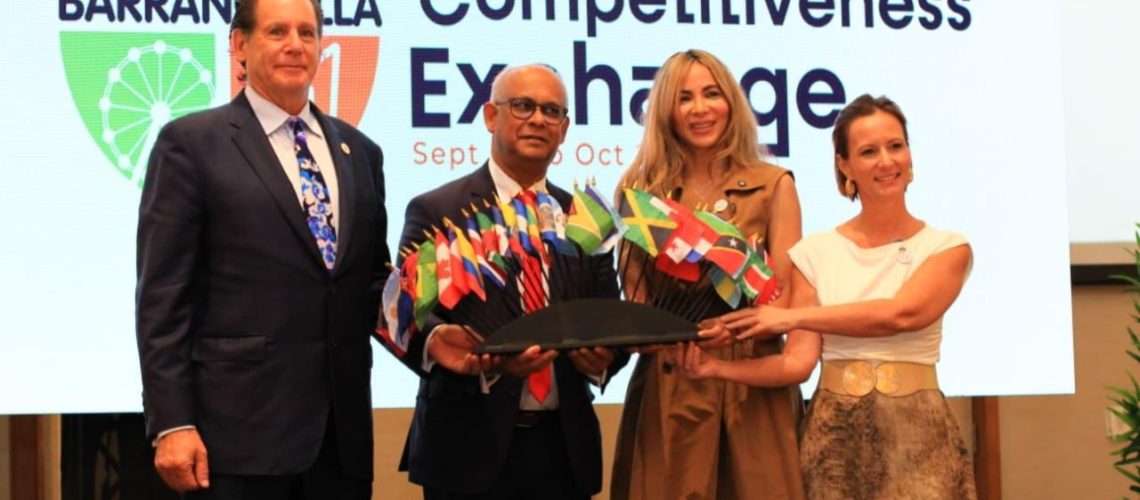Con 146 cartas de intención firmadas por líderes del intercambio de competitividad de la OEA, Barranquilla se abre a nuevas oportunidades de inversión