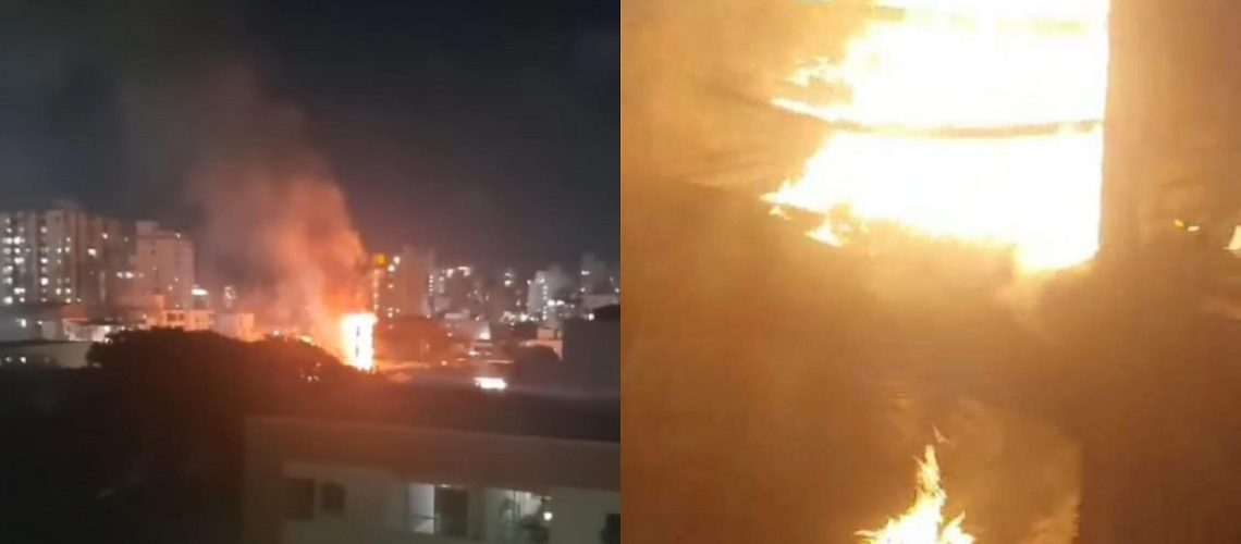 Conato incendio restaurante Barranquilla